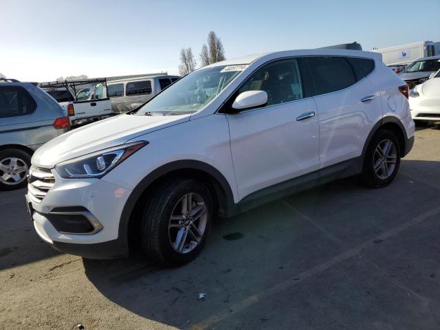 5NMZT3LB3JH070610 - 2018 HYUNDAI SANTA FE S WHITE photo 1