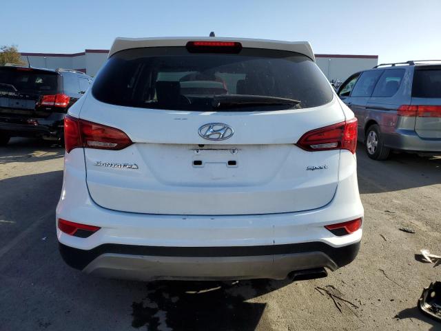 5NMZT3LB3JH070610 - 2018 HYUNDAI SANTA FE S WHITE photo 6