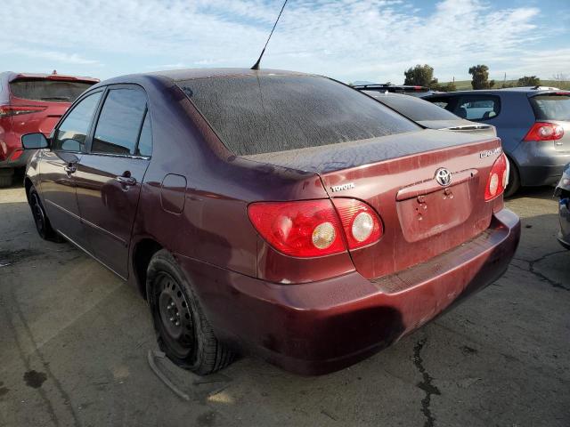 JTDBR32E860074865 - 2006 TOYOTA COROLLA CE BURGUNDY photo 2