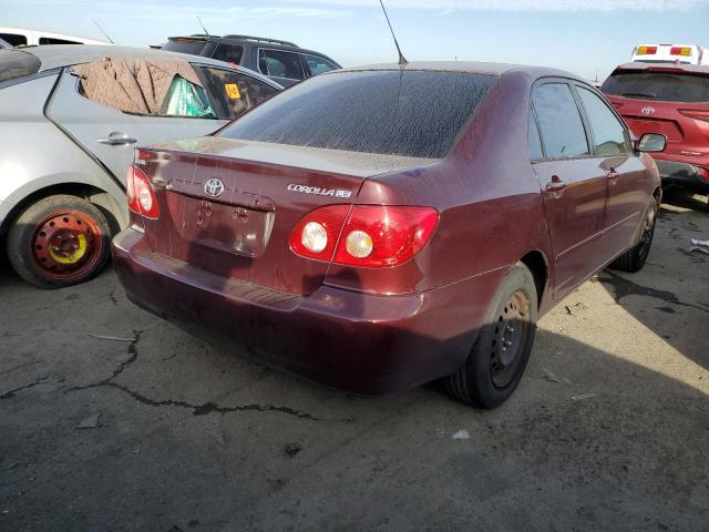 JTDBR32E860074865 - 2006 TOYOTA COROLLA CE BURGUNDY photo 3