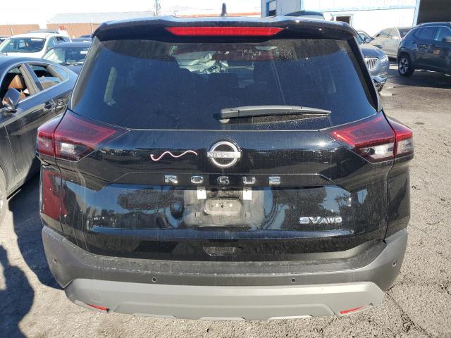 5N1BT3BB2PC794827 - 2023 NISSAN ROGUE SV BLACK photo 6