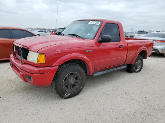 1FTYR10U54PA41853 - 2004 FORD RANGER RED photo 1