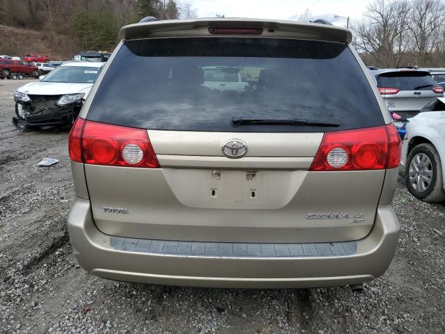 5TDBA23C96S056239 - 2006 TOYOTA SIENNA LE GOLD photo 6