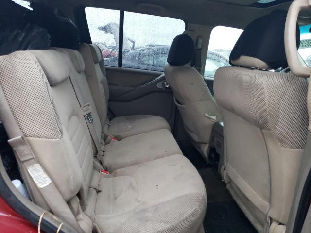 5N1AR18B48C661543 - 2008 NISSAN PATHFINDER S BURGUNDY photo 10