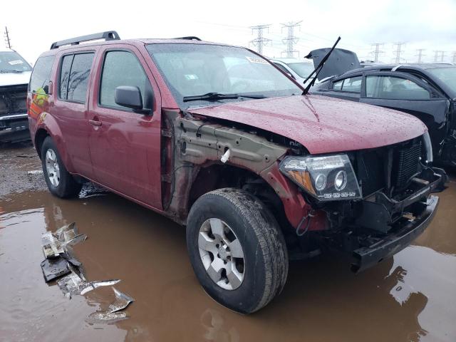 5N1AR18B48C661543 - 2008 NISSAN PATHFINDER S BURGUNDY photo 4