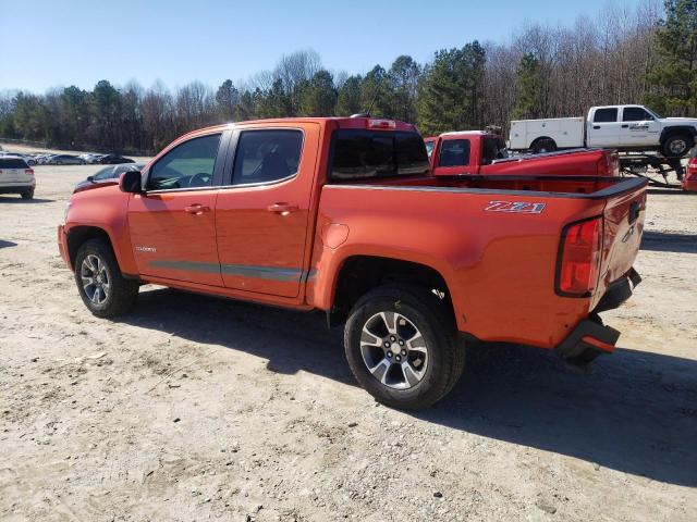 1GCGSDE35G1305470 - 2016 CHEVROLET COLORADO Z71 ORANGE photo 2