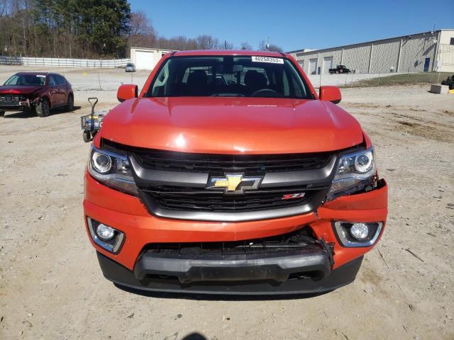 1GCGSDE35G1305470 - 2016 CHEVROLET COLORADO Z71 ORANGE photo 5