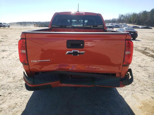 1GCGSDE35G1305470 - 2016 CHEVROLET COLORADO Z71 ORANGE photo 6