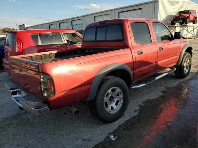 5TEGN92N32Z079678 - 2002 TOYOTA TACOMA DOUBLE CAB PRERUNNER BURGUNDY photo 3
