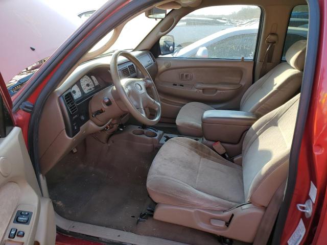 5TEGN92N32Z079678 - 2002 TOYOTA TACOMA DOUBLE CAB PRERUNNER BURGUNDY photo 7