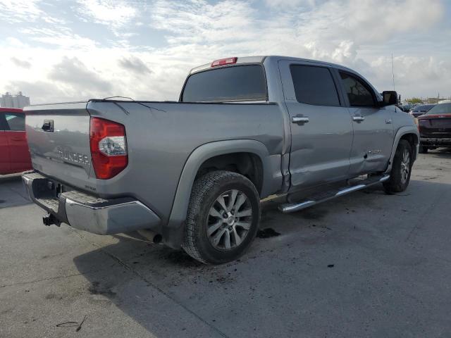 5TFFY5F15FX190264 - 2015 TOYOTA TUNDRA CREWMAX LIMITED SILVER photo 3