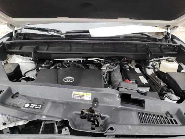 5TDGZRBH7MS060162 - 2021 TOYOTA HIGHLANDER XLE WHITE photo 12