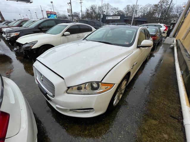 SAJWJ1CD7D8V49599 - 2013 JAGUAR XJ WHITE photo 2