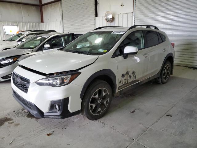 JF2GTACC3JH265095 - 2018 SUBARU CROSSTREK PREMIUM 白色 照片 1