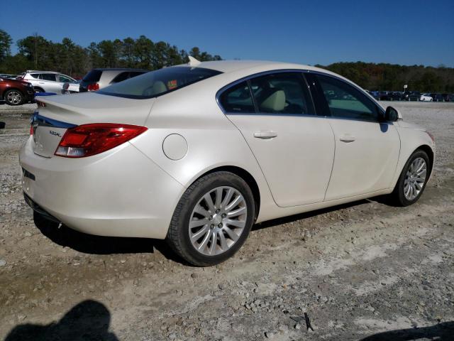 2G4GR5EK6C9155654 - 2012 BUICK REGAL CREAM photo 3