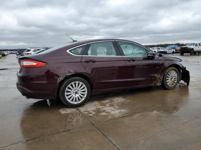 3FA6P0LU7DR387467 - 2013 FORD FUSION SE HYBRID PURPLE photo 3