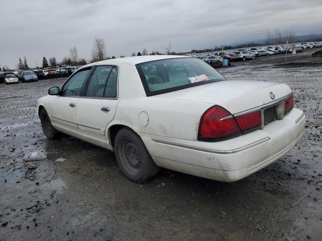 2MEFM74W7WX656226 - 1998 MERCURY GRAND MARQ GS WHITE photo 2