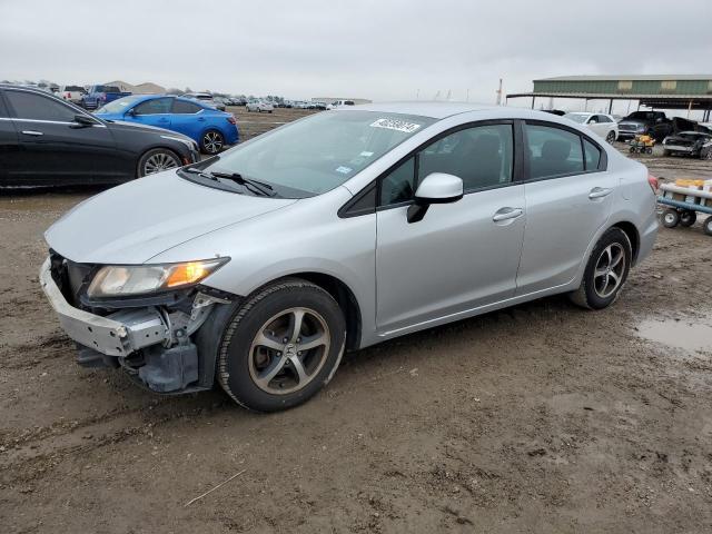 19XFB2F70FE052930 - 2015 HONDA CIVIC SE SILVER photo 1