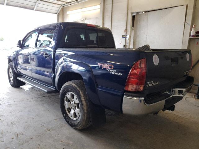 3TMJU62NX8M068108 - 2008 TOYOTA TACOMA DOUBLE CAB PRERUNNER BLUE photo 2