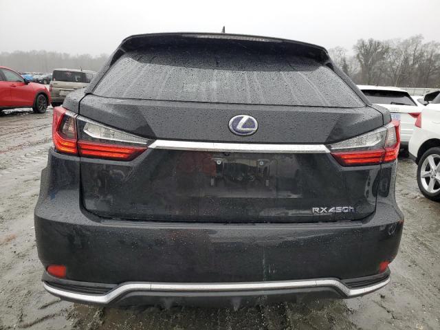 2T2HGMDA8NC087535 - 2022 LEXUS RX 450H BLACK photo 6