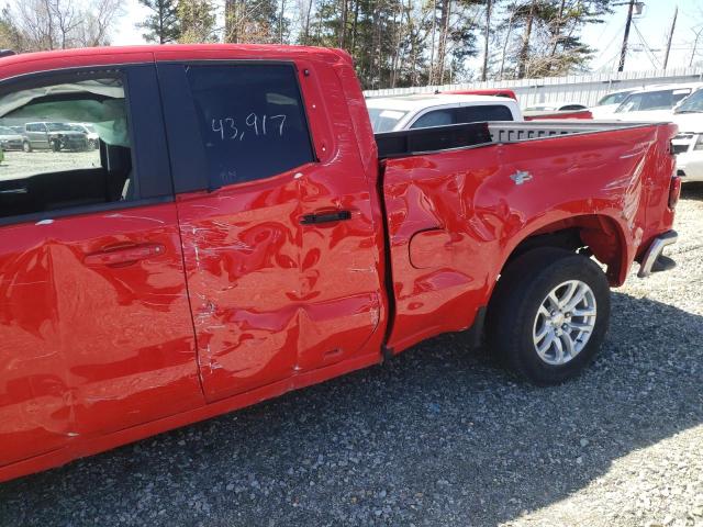 1GCRYDED6LZ254508 - 2020 CHEVROLET SILVERADO K1500 LT RED photo 9