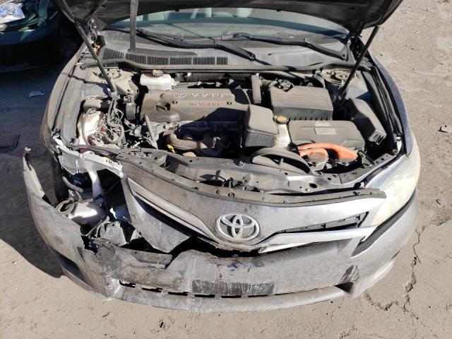 4T1BB3EK4BU139778 - 2011 TOYOTA CAMRY HYBRID GRAY photo 11