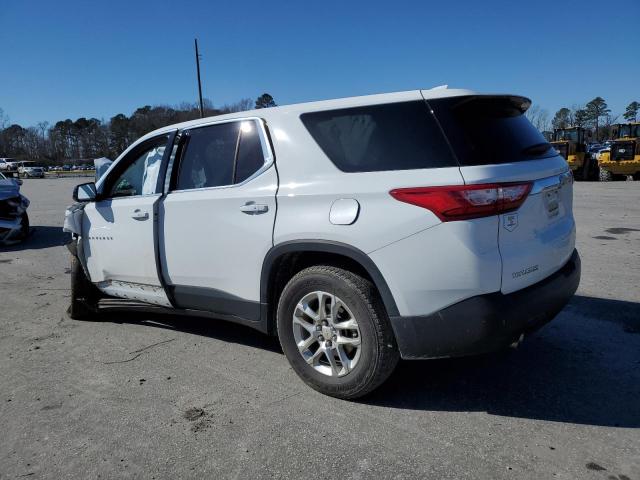 1GNERFKW3KJ252121 - 2019 CHEVROLET TRAVERSE LS WHITE photo 2