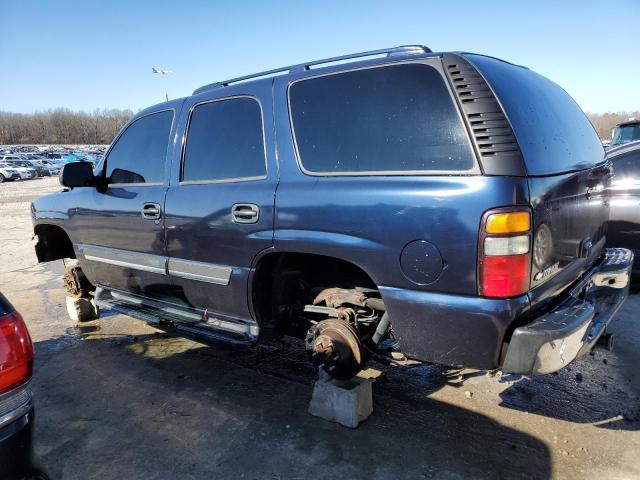 1GNEC13VX5J245522 - 2005 CHEVROLET TAHOE C1500 BLUE photo 2