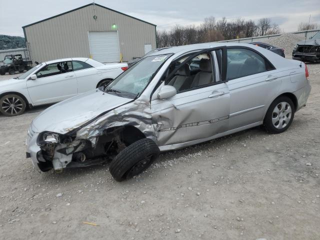 KNAFE121875446074 - 2007 KIA SPECTRA EX GRAY photo 1