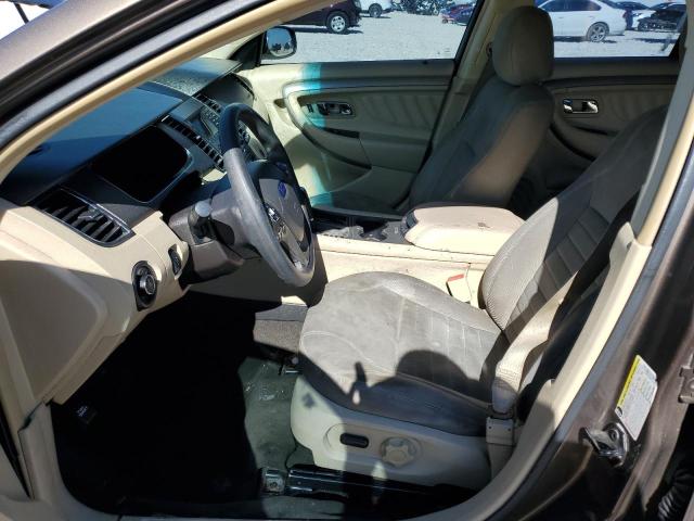 1FAHP2D86FG105075 - 2015 FORD TAURUS SE BROWN photo 7