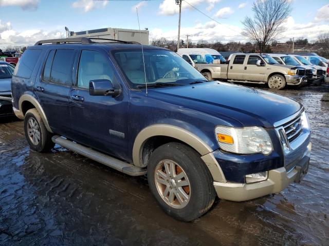 1FMEU64EX8UA10652 - 2008 FORD EXPLORER EDDIE BAUER BLUE photo 4