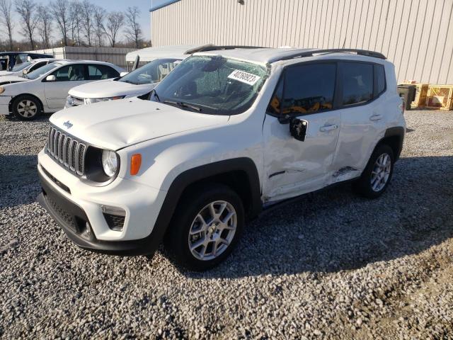 ZACNJDB16NPN63942 - 2022 JEEP RENEGADE LATITUDE WHITE photo 1