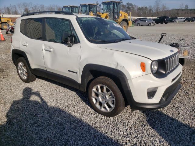 ZACNJDB16NPN63942 - 2022 JEEP RENEGADE LATITUDE WHITE photo 4