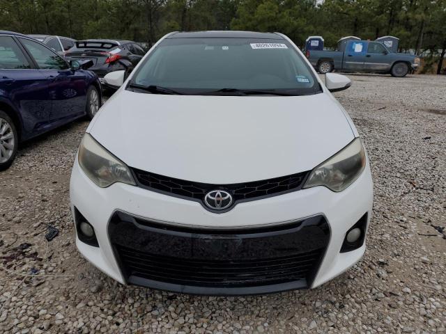 5YFBURHEXEP083306 - 2014 TOYOTA COROLLA L WHITE photo 5