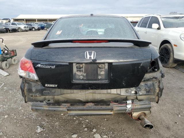 1HGCP2F86AA187825 - 2010 HONDA ACCORD EXL BLACK photo 6