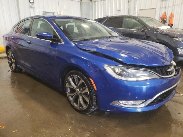 1C3CCCEG7FN589334 - 2015 CHRYSLER 200 C BLUE photo 4