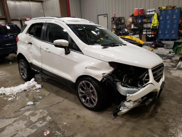 MAJ6P1WL6JC249650 - 2018 FORD ECOSPORT TITANIUM WHITE photo 4