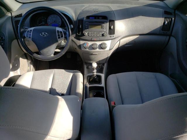 KMHDU46D39U621399 - 2009 HYUNDAI ELANTRA GLS BLUE photo 8