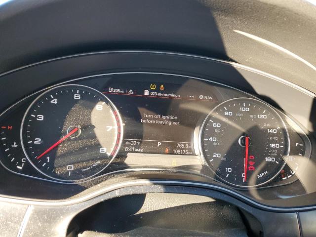 WAUHGAFC3FN017308 - 2015 AUDI A6 PRESTIGE BLACK photo 9