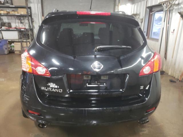 JN8AZ18UX9W012081 - 2009 NISSAN MURANO S BLACK photo 6