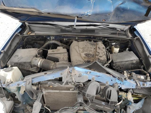 5TFGZ5AN4HX059969 - 2017 TOYOTA TACOMA DOUBLE CAB 蓝色 照片 11