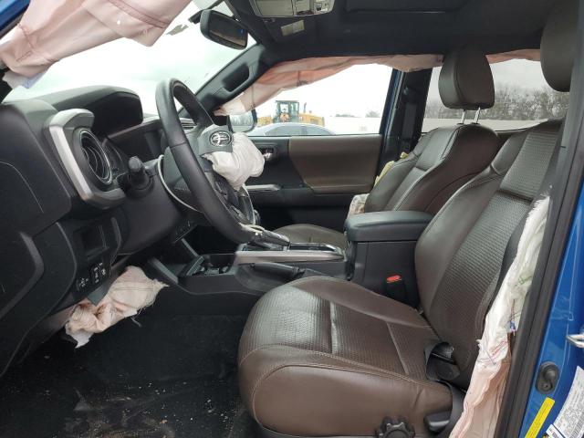 5TFGZ5AN4HX059969 - 2017 TOYOTA TACOMA DOUBLE CAB 蓝色 照片 7