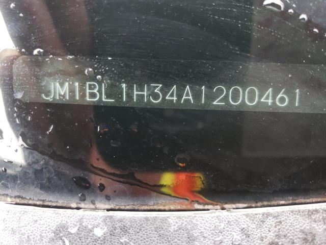 JM1BL1H34A1200461 - 2010 MAZDA SPEED 3 RED photo 13