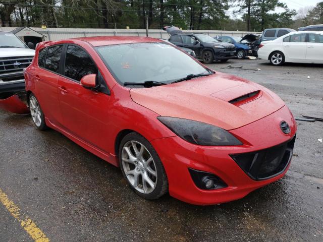 JM1BL1H34A1200461 - 2010 MAZDA SPEED 3 RED photo 4