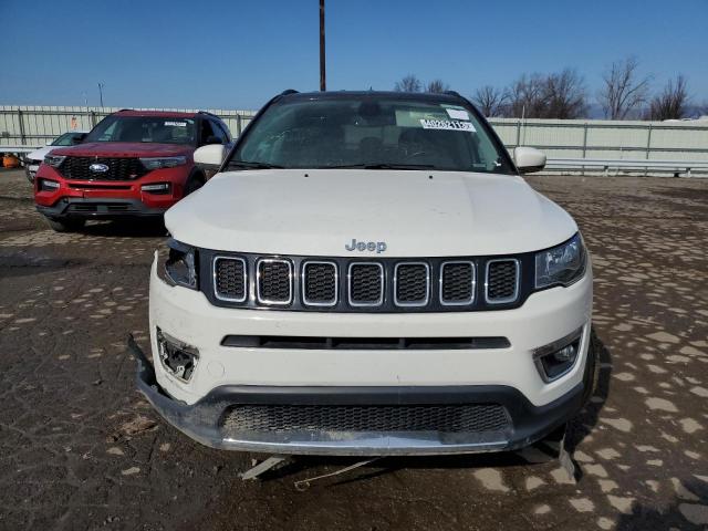 3C4NJDCB7KT843125 - 2019 JEEP COMPASS LIMITED WHITE photo 5