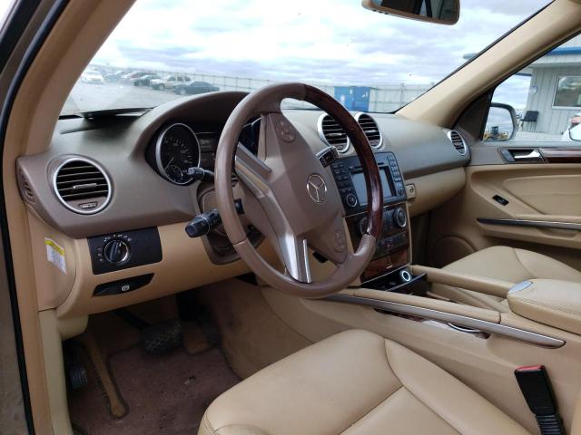 4JGBB8GB7AA561876 - 2010 MERCEDES-BENZ ML 350 4MATIC GOLD photo 8