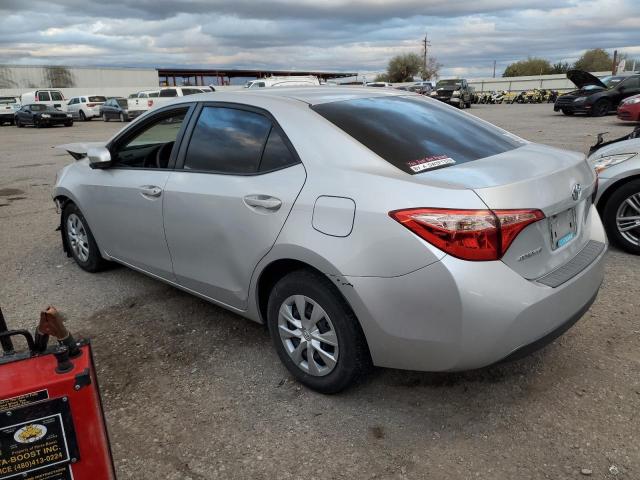 5YFBURHE1HP652449 - 2017 TOYOTA COROLLA L SILVER photo 2