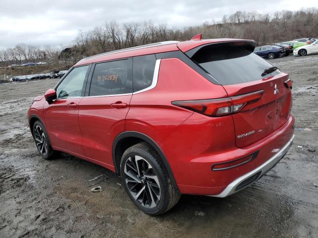 JA4J4VA89NZ009626 - 2022 MITSUBISHI OUTLANDER SEL RED photo 2