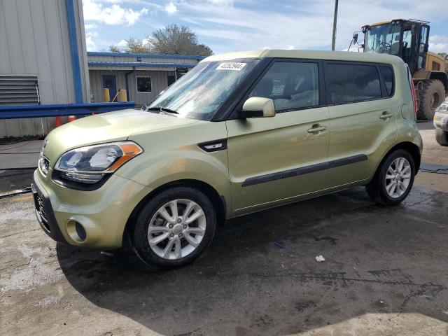 KNDJT2A54D7591237 - 2013 KIA SOUL GREEN photo 1