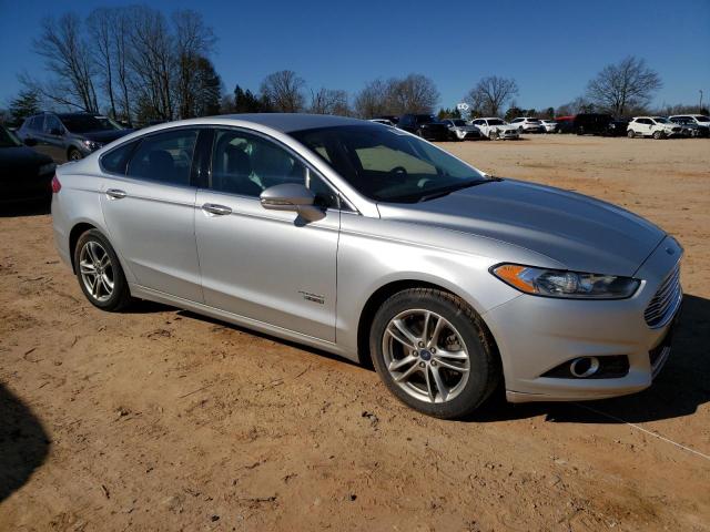 3FA6P0SU8GR401673 - 2016 FORD FUSION TITANIUM PHEV SILVER photo 4